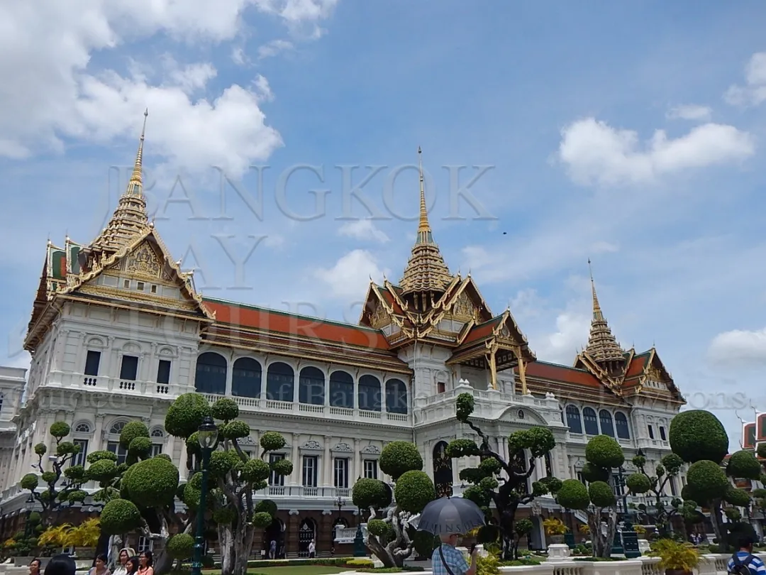 The Grand Palace with The Temple of the Emerald Buddha is Thailand